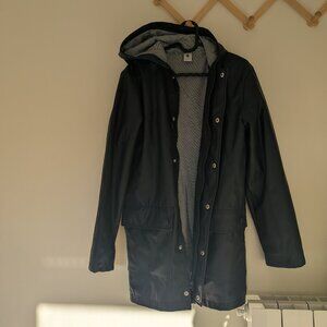 Petit Bateau Iconic Navy Raincoat